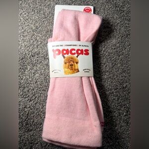 PACAS Pink Alpaca Socks